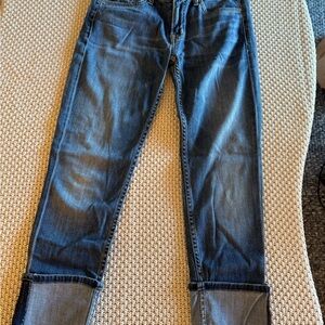 Hudson Muse Crop Skinny w/ 5” Cuff Jeans